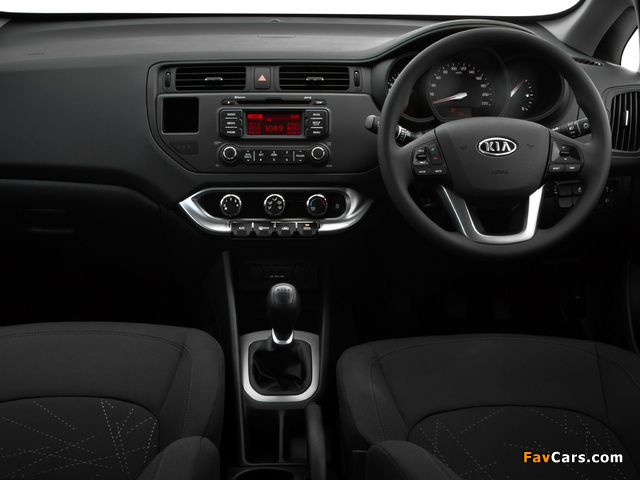 Kia Rio 3-door AU-spec (UB) 2011 pictures (640 x 480)