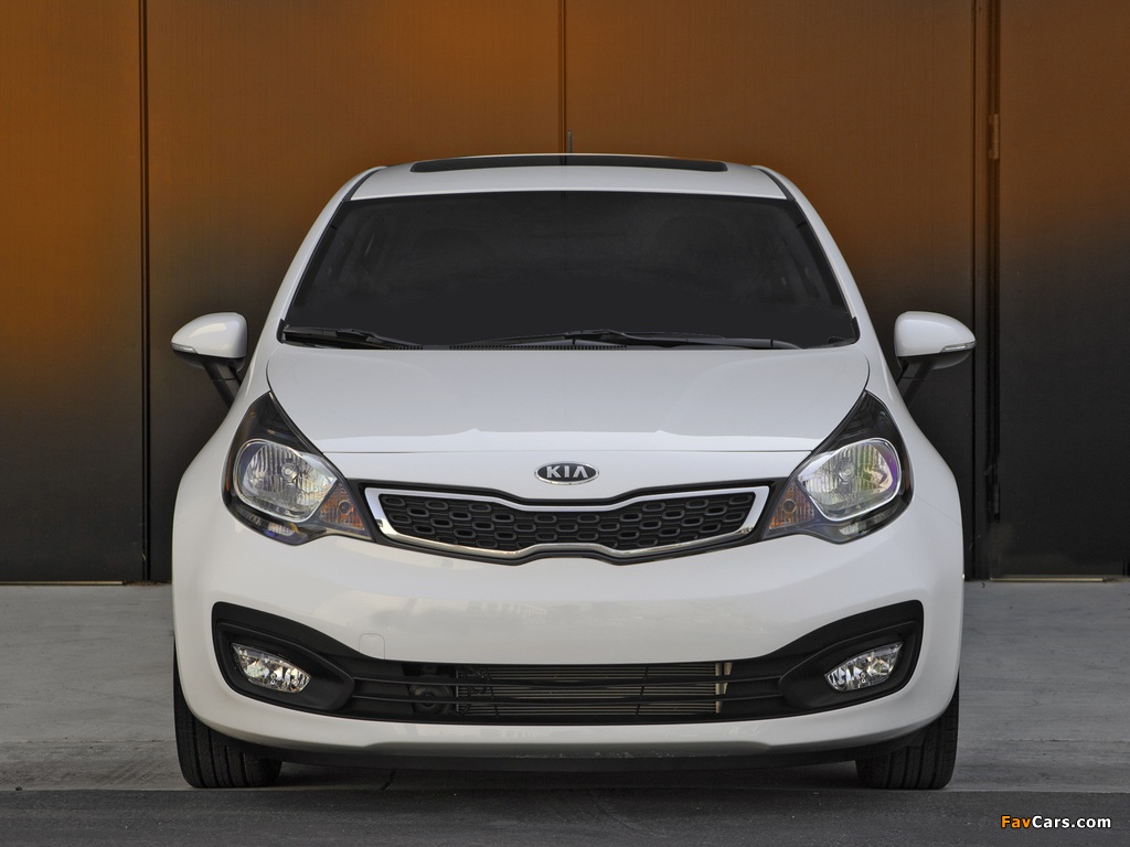 Kia Rio Sedan US-spec (UB) 2011 pictures (1024 x 768)