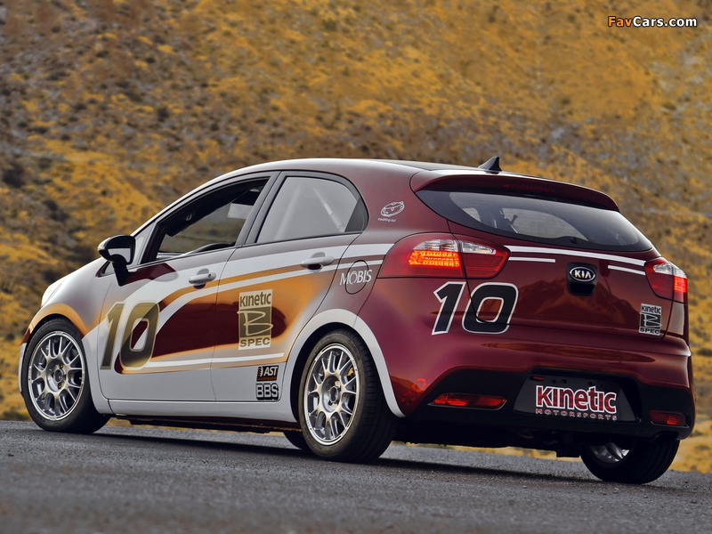 Kia Rio B-Spec Racer 2011 pictures (800 x 600)