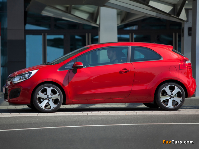 Kia Rio 3-door (UB) 2011 wallpapers (640 x 480)