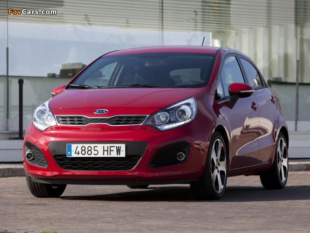 Kia Rio 5-door (UB) 2011 wallpapers (640 x 480)