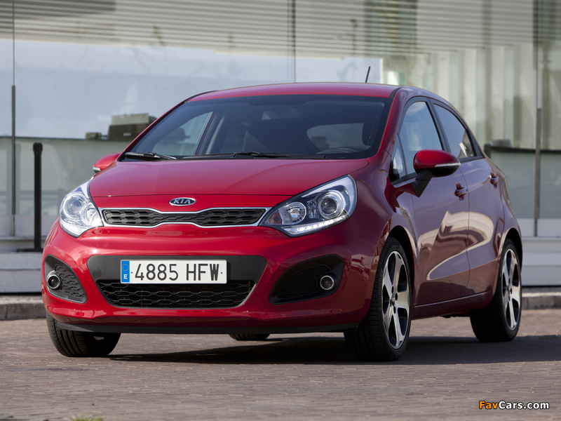 Kia Rio 5-door (UB) 2011 wallpapers (800 x 600)