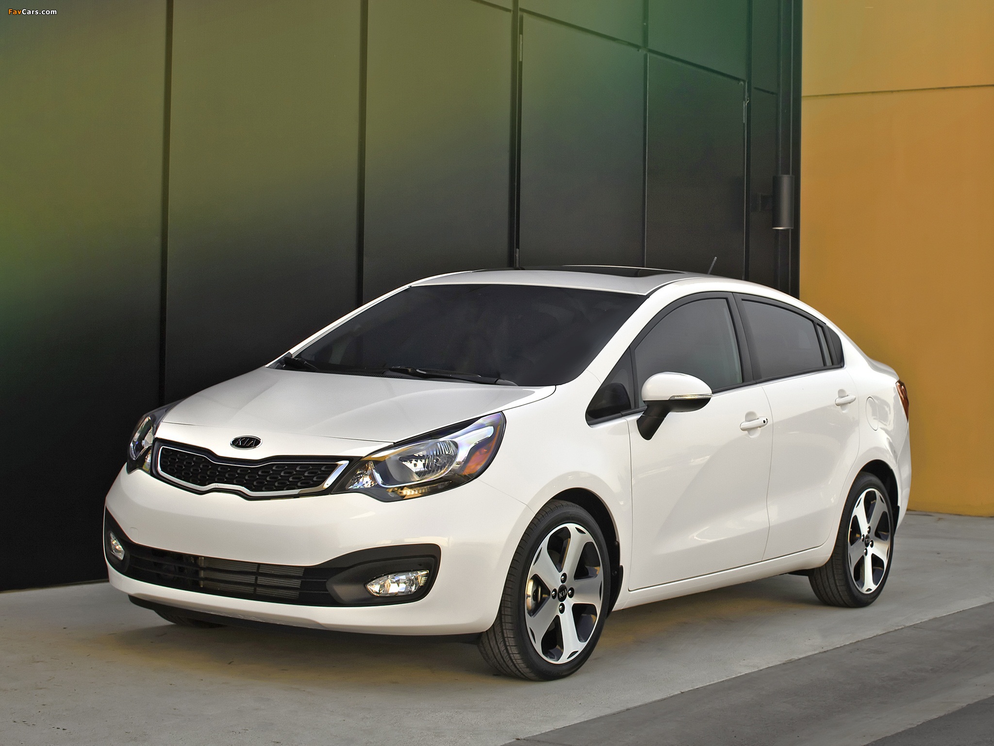 Kia Rio Sedan US-spec (UB) 2011 wallpapers (2048 x 1536)