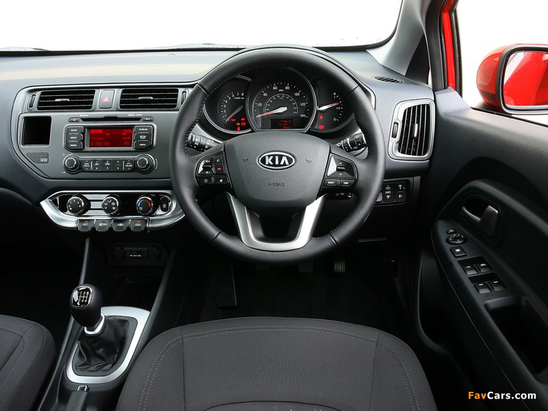 Kia Rio 5-door UK-spec (UB) 2011 wallpapers (800 x 600)