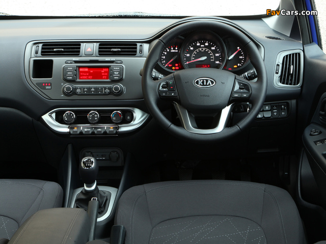 Kia Rio 3-door EcoDynamics UK-spec (UB) 2012 photos (640 x 480)