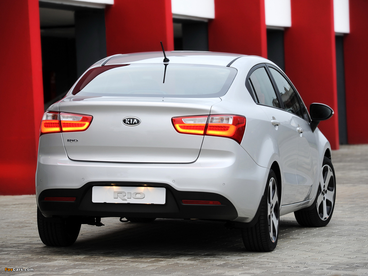 Kia Rio Sedan ZA-spec (UB) 2012 photos (1280 x 960)