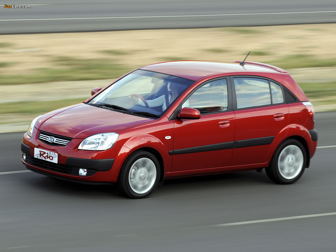 Photos of Kia Rio Hatchback ZA-spec (JB) 2005–08 (1280 x 960)