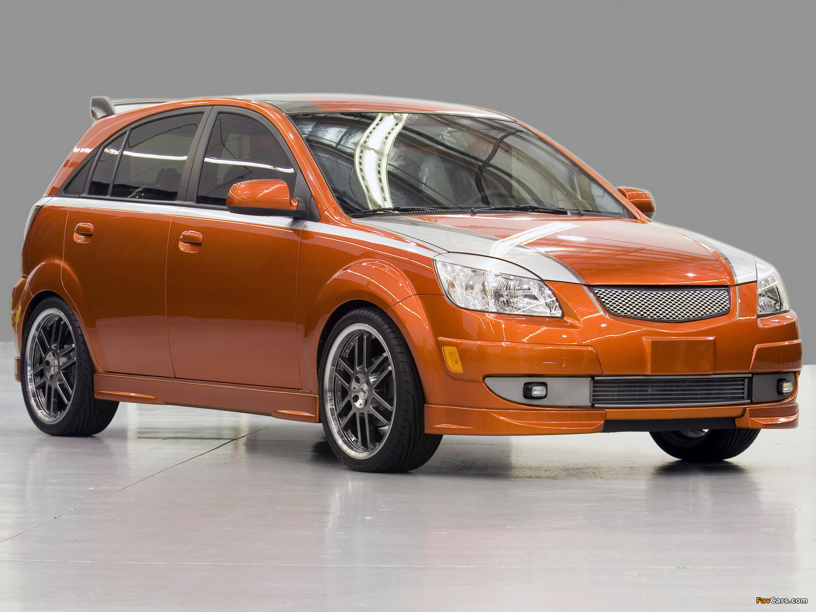 Photos of Kia Rio5 Orange Blur (JB) 2005 (1600 x 1200)