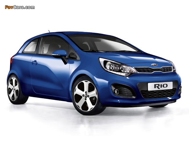 Photos of Kia Rio 3-door (UB) 2011 (640 x 480)