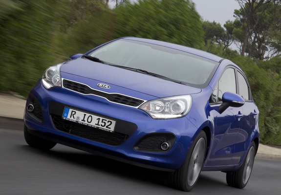 Photos of Kia Rio 5-door (UB) 2011