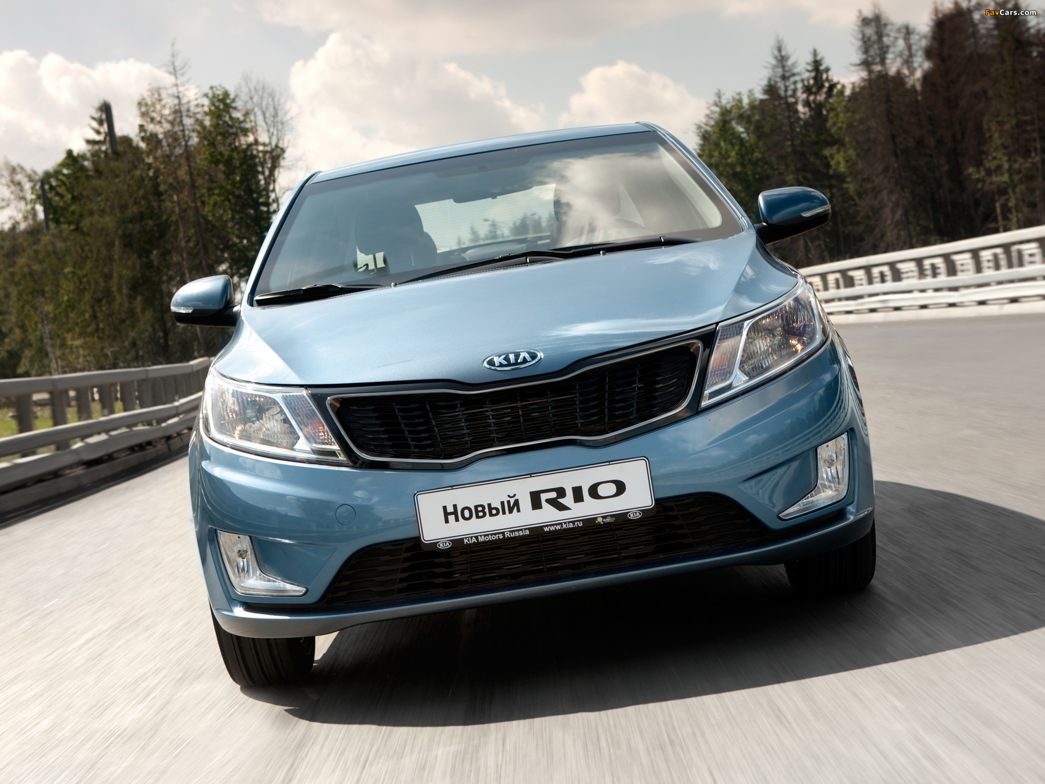 Photos of Kia Rio Sedan CIS-spec (QB) 2011 (2048 x 1536)