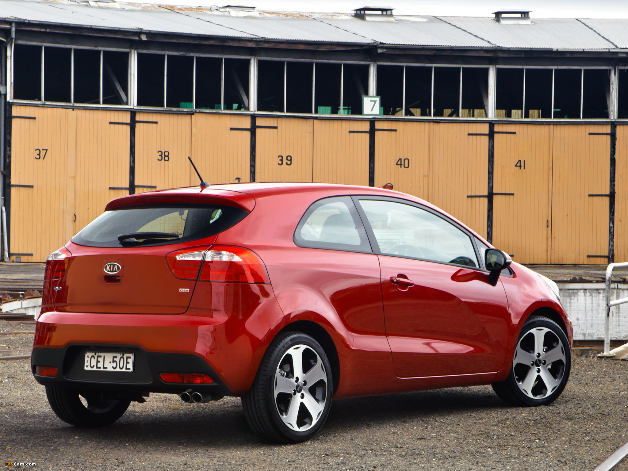 Photos of Kia Rio 3-door AU-spec (UB) 2011 (2048 x 1536)