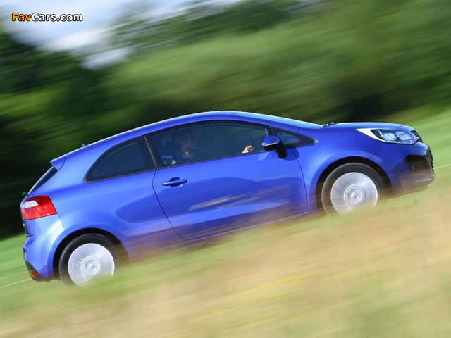 Photos of Kia Rio 3-door EcoDynamics UK-spec (UB) 2012 (640 x 480)