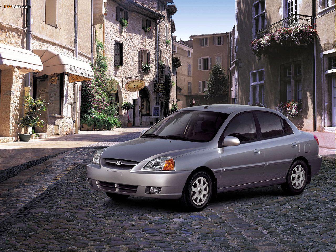 Pictures of Kia Rio Sedan (DC) 2002–05 (1280 x 960)