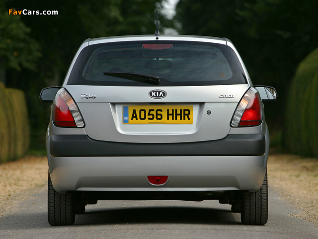 Pictures of Kia Rio Hatchback UK-spec (JB) 2005–09 (640 x 480)