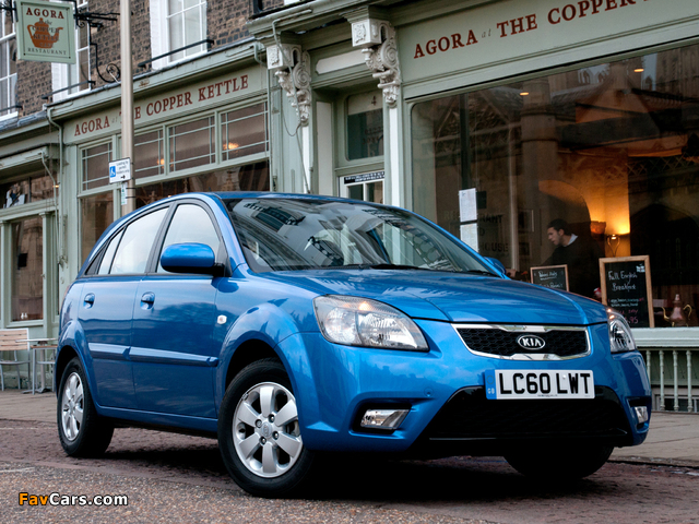 Pictures of Kia Rio Hatchback UK-spec (JB) 2009–11 (640 x 480)