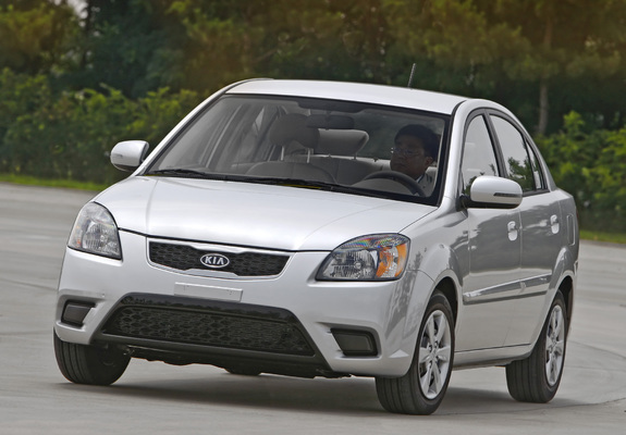Pictures of Kia Rio Sedan US-spec (JB) 2009–11