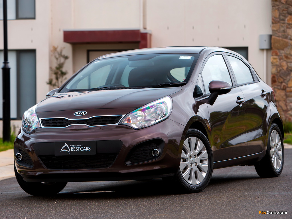 Pictures of Kia Rio 5-door AU-spec (UB) 2011 (1024 x 768)