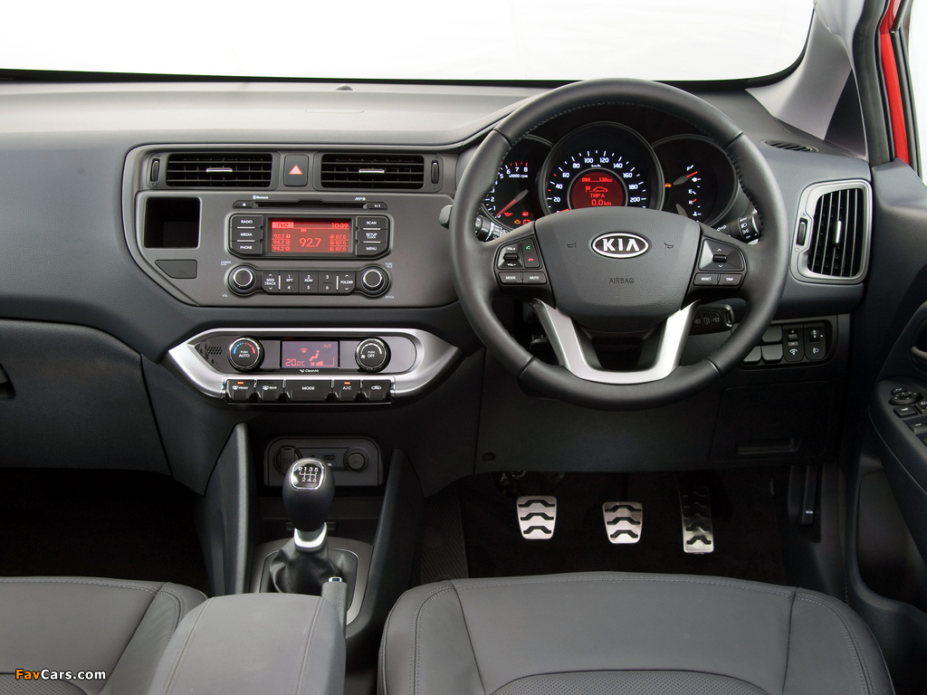 Pictures of Kia Rio 5-door ZA-spec (UB) 2011 (1024 x 768)