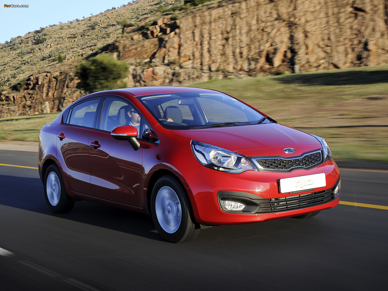 Pictures of Kia Rio Sedan ZA-spec (UB) 2012 (1600 x 1200)