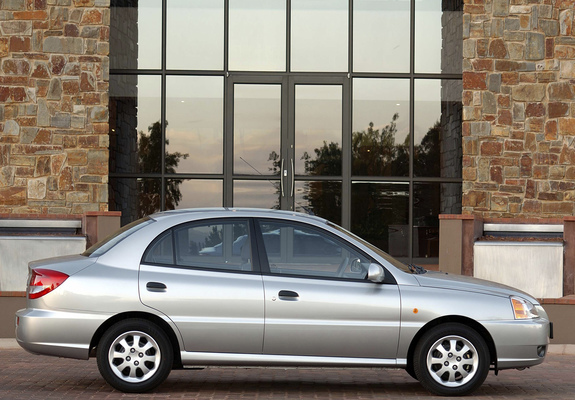 Kia Rio Sedan ZA-spec (DC) 2002–05 wallpapers