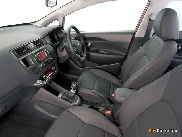 Kia Rio 5-door ZA-spec (UB) 2011 wallpapers (640 x 480)