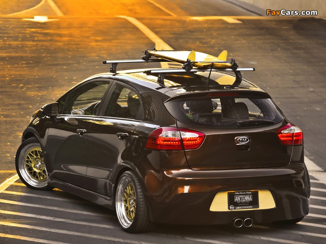 Kia Rio Retro Surf (UB) 2011 wallpapers (640 x 480)