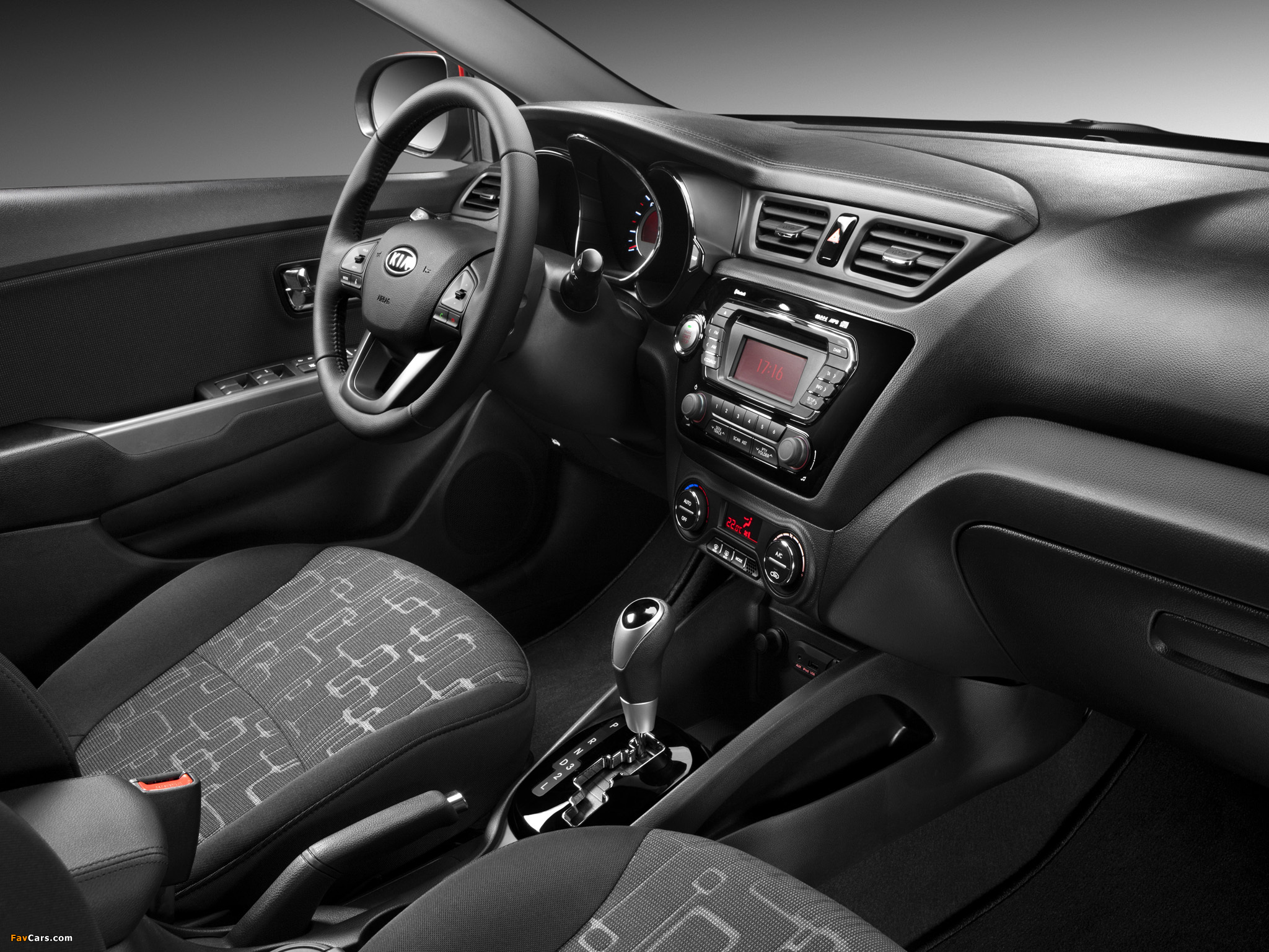 Kia Rio Sedan CIS-spec (QB) 2011 wallpapers (2048 x 1536)