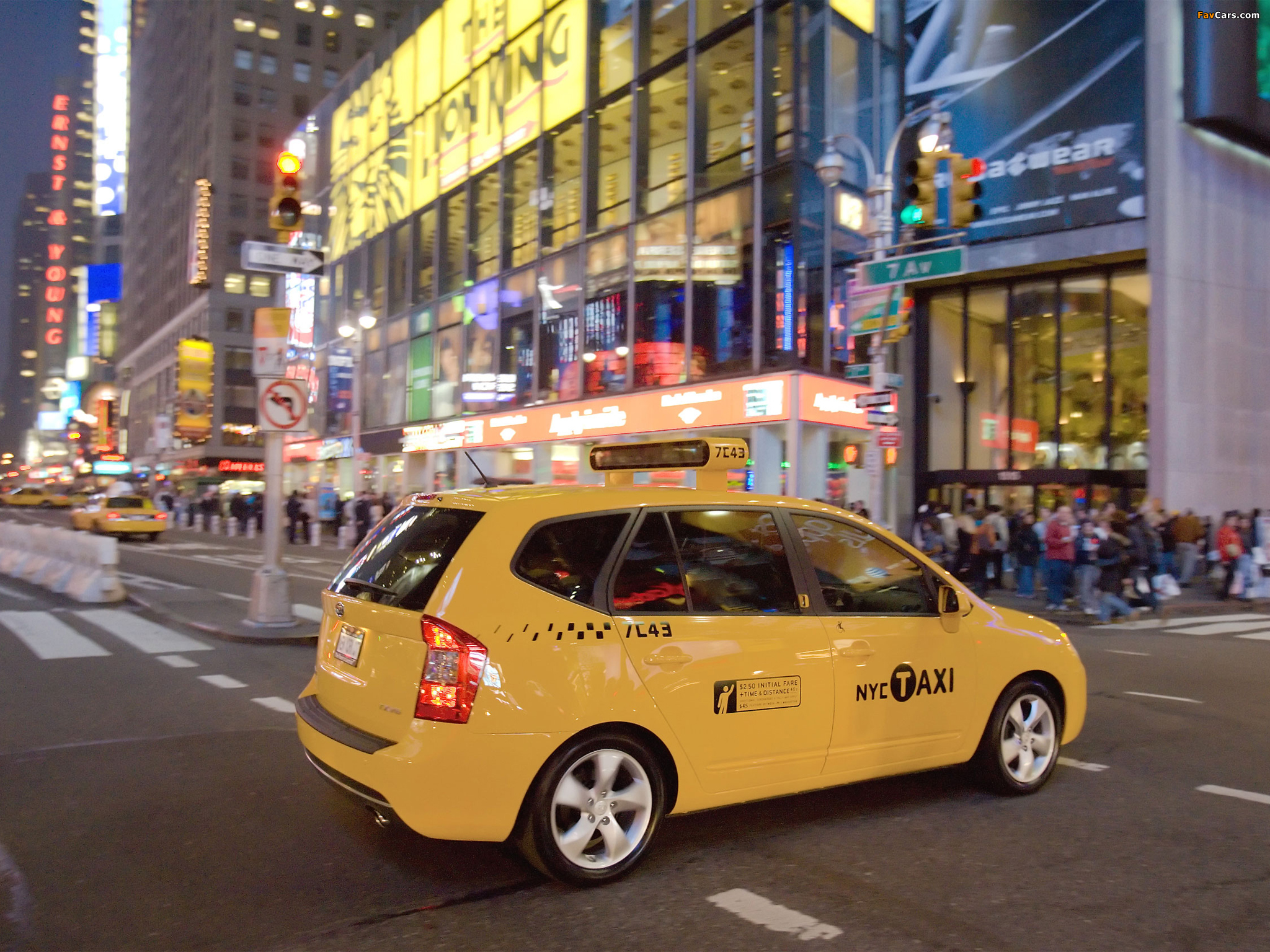 Images of Kia Rondo Taxi Cab Concept 2007 (2048 x 1536)
