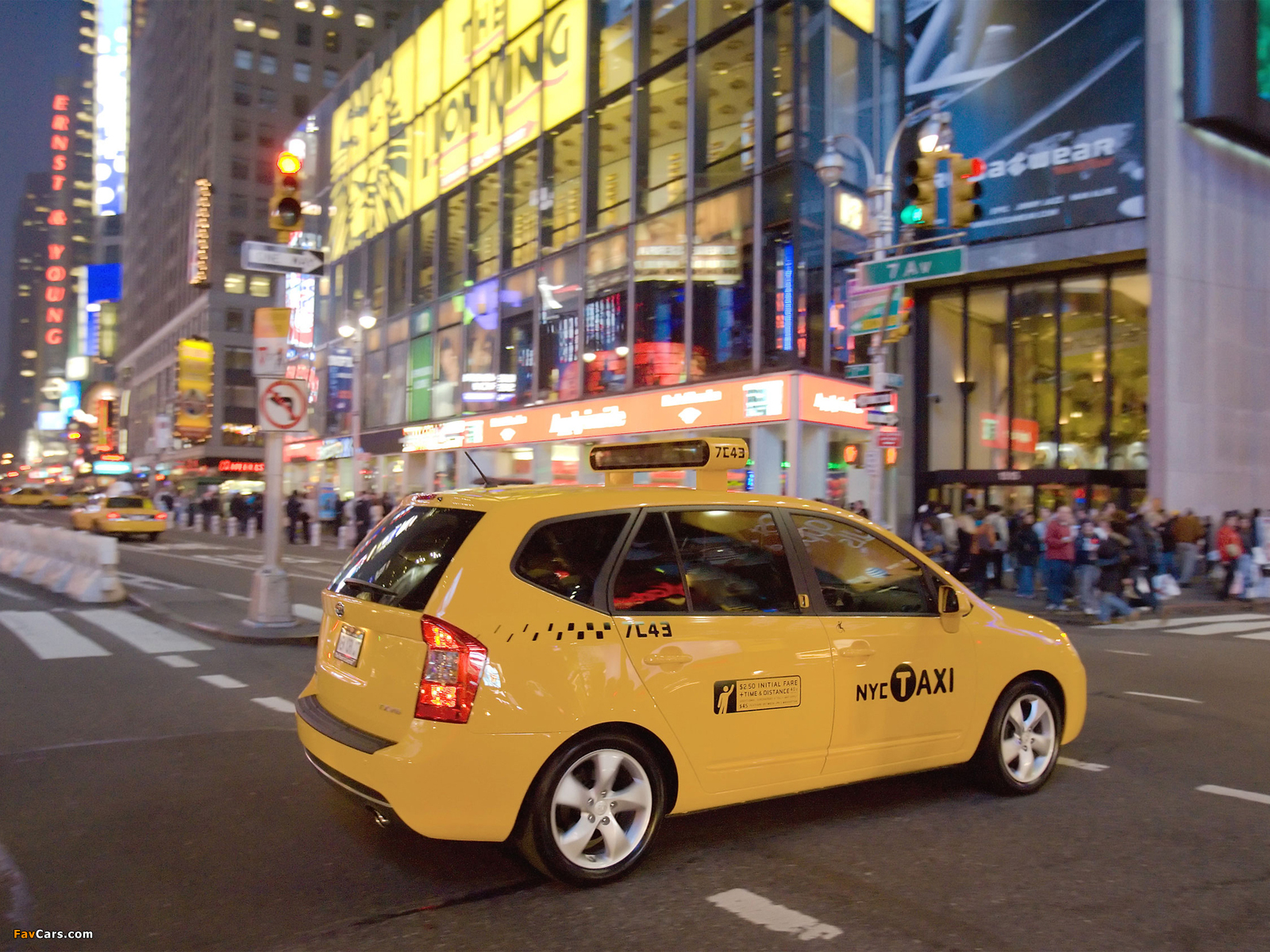 Images of Kia Rondo Taxi Cab Concept 2007 (1600 x 1200)