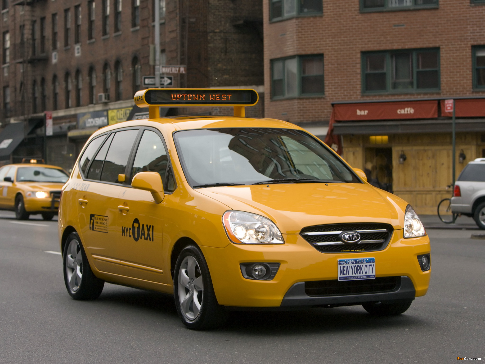 Kia Rondo Taxi Cab Concept 2007 images (2048 x 1536)