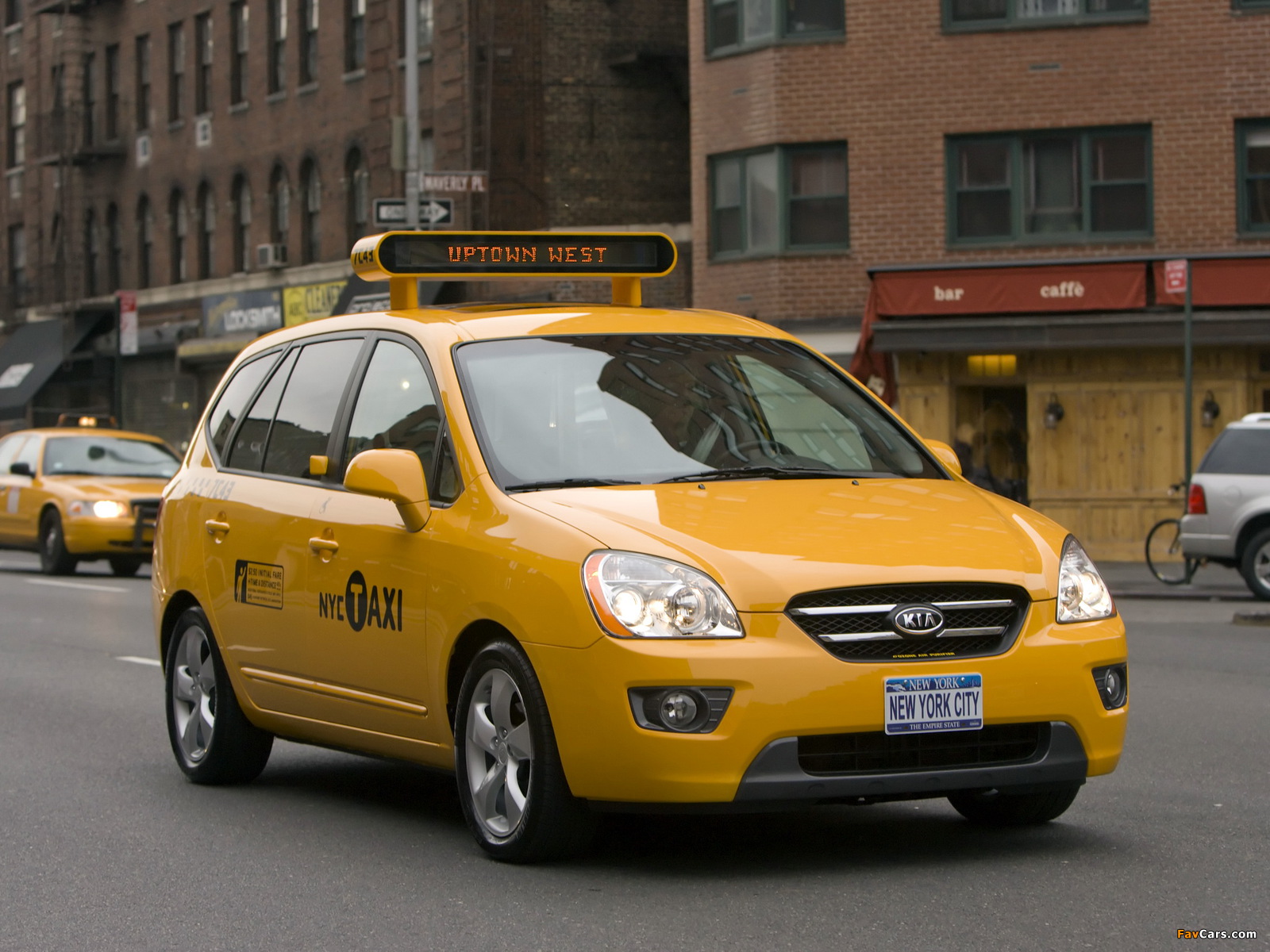 Kia Rondo Taxi Cab Concept 2007 images (1600 x 1200)
