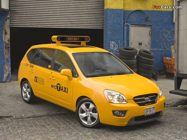 Kia Rondo Taxi Cab Concept 2007 pictures (640 x 480)