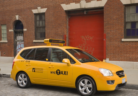 Kia Rondo Taxi Cab Concept 2007 wallpapers
