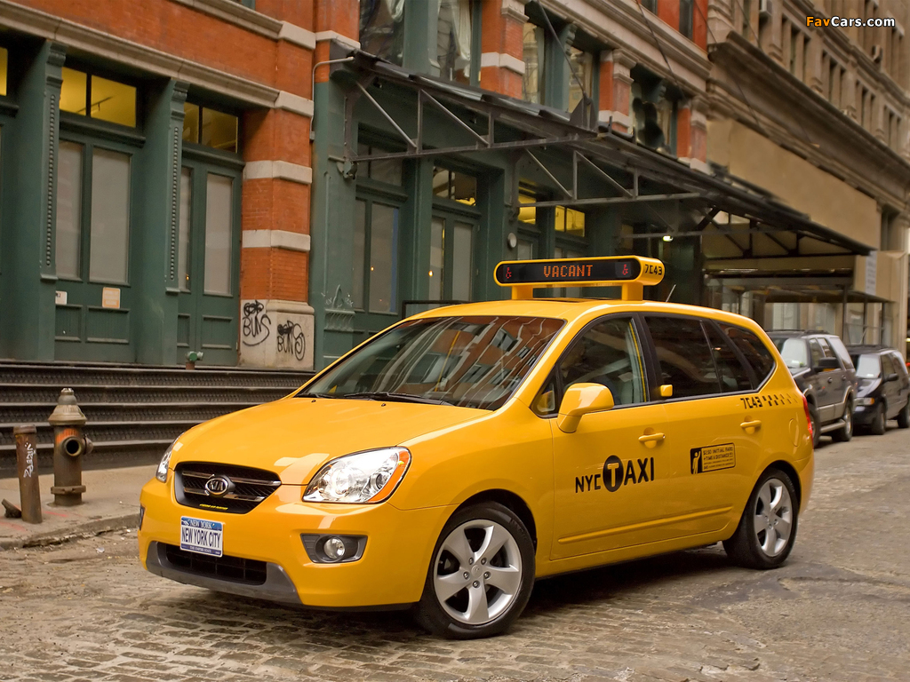 Photos of Kia Rondo Taxi Cab Concept 2007 (1024 x 768)