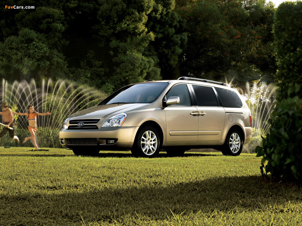 Kia Sedona LWB 2006–10 images (1024 x 768)