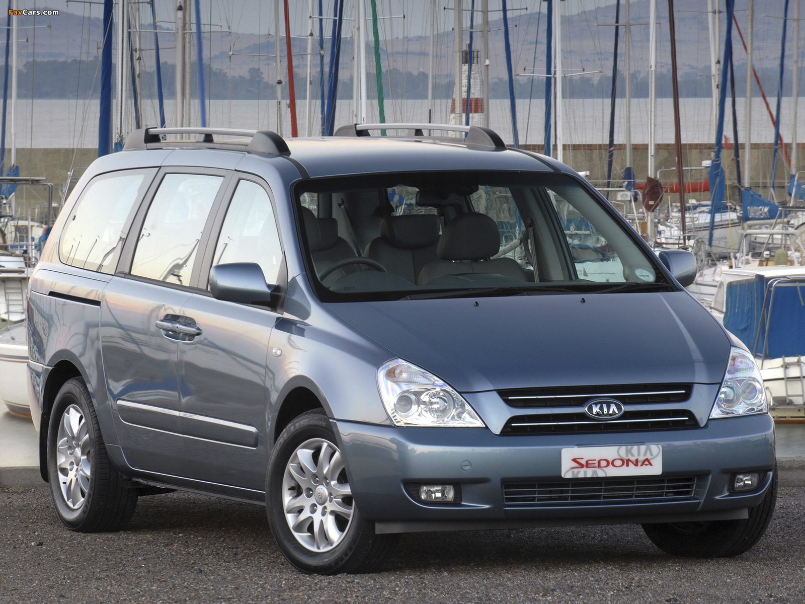 Kia Sedona LWB ZA-spec 2007–11 images (1600 x 1200)