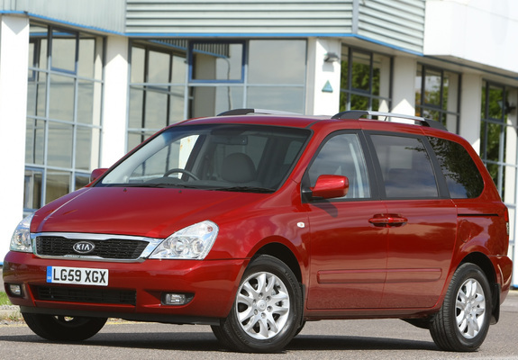 Kia Sedona SWB UK-spec 2010 images