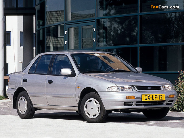 Kia Sephia 1993–95 photos (640 x 480)