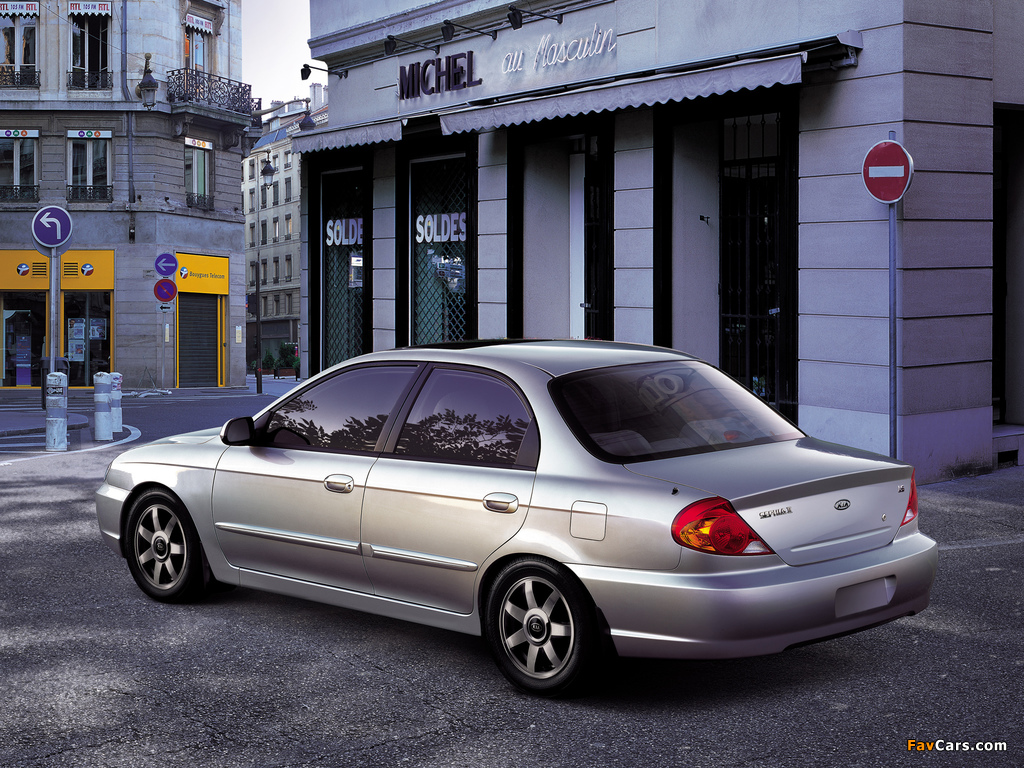 Pictures of Kia Sephia II 2001–04 (1024 x 768)