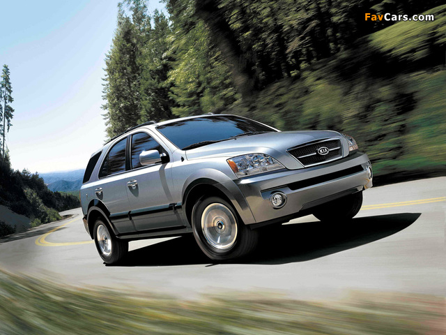 Images of Kia Sorento US-spec (BL) 2002–06 (640 x 480)