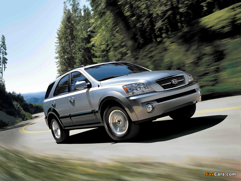 Images of Kia Sorento US-spec (BL) 2002–06 (800 x 600)