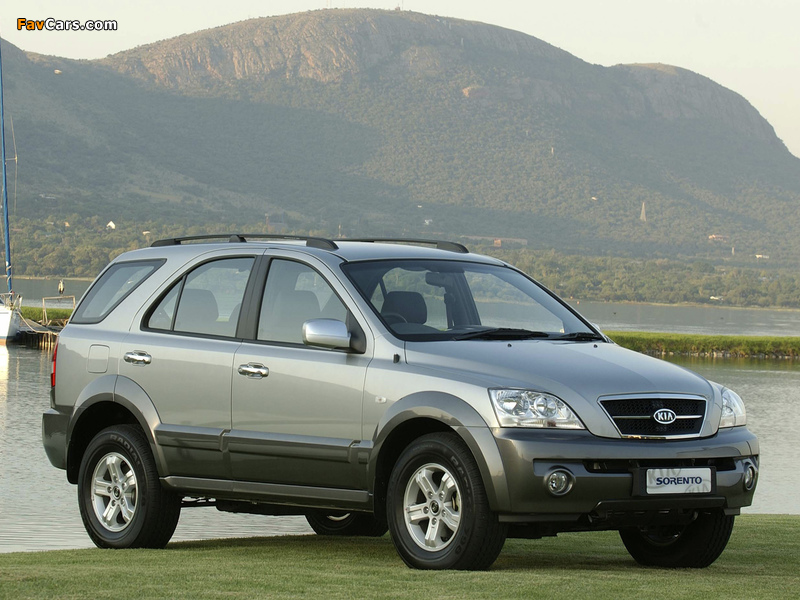 Images of Kia Sorento ZA-spec (BL) 2003–06 (800 x 600)