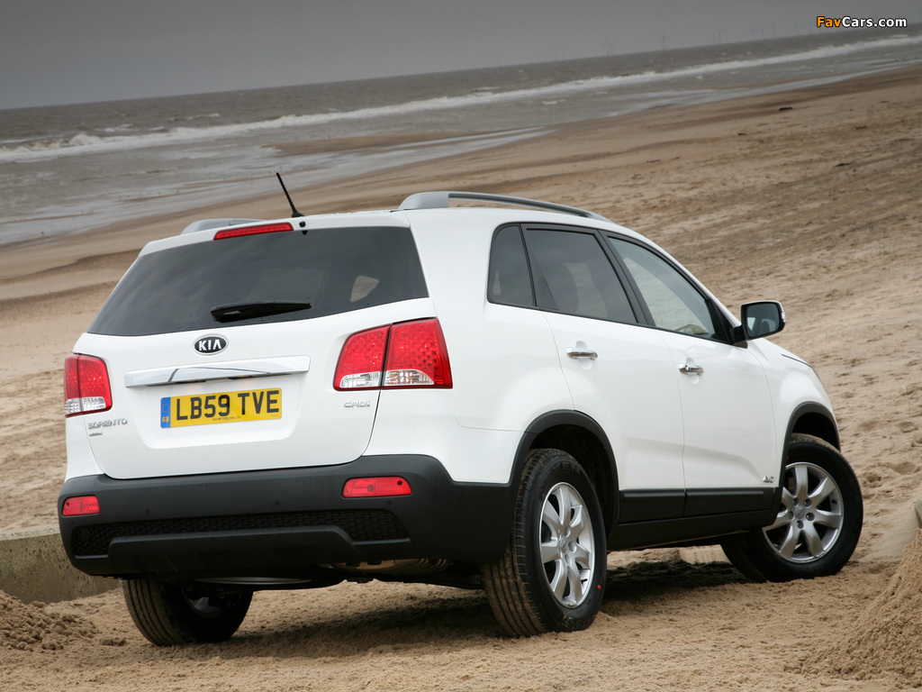 Images of Kia Sorento UK-spec (XM) 2009 (1024 x 768)