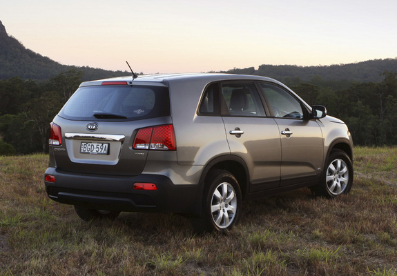 Купить б/у Kia Sorento II 2.4 AT (175 л.с.) 4WD бензин автомат в Ставрополе: сер