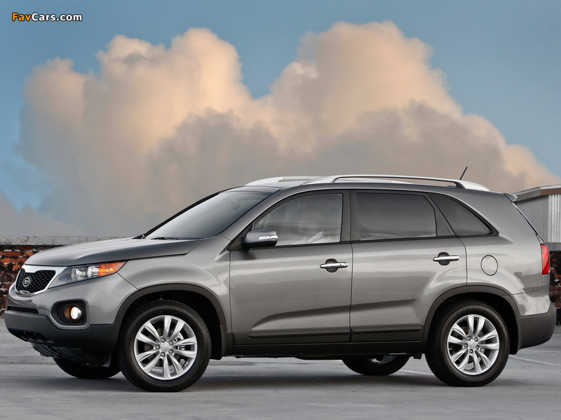 Images of Kia Sorento US-spec (XM) 2009 (800 x 600)