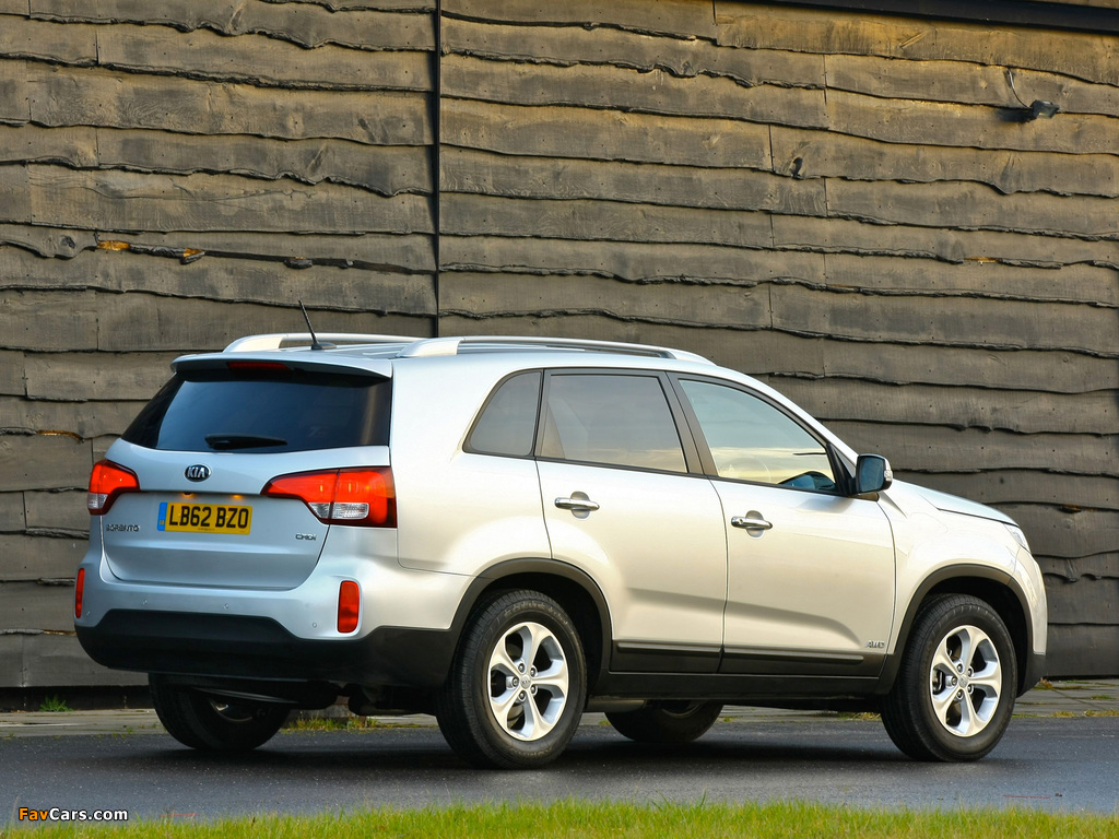 Images of Kia Sorento UK-spec (XM) 2012 (1024 x 768)