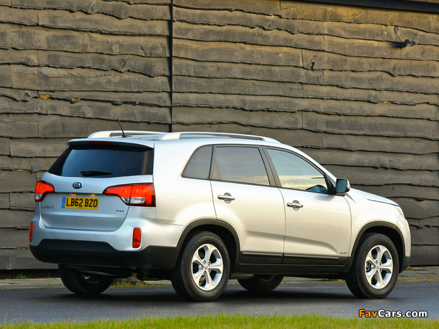 Images of Kia Sorento UK-spec (XM) 2012 (640 x 480)