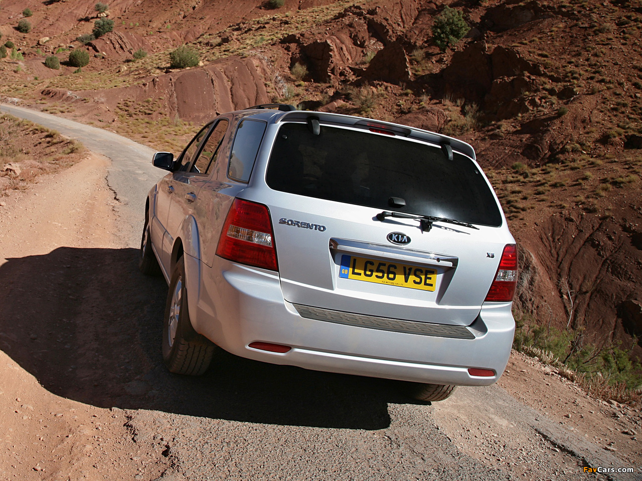 Kia Sorento UK-spec (BL) 2006–09 photos (1280 x 960)