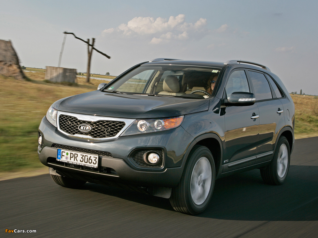 Kia Sorento (XM) 2009 images (1024 x 768)